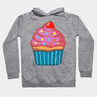 Cupcake Pixelart Hoodie